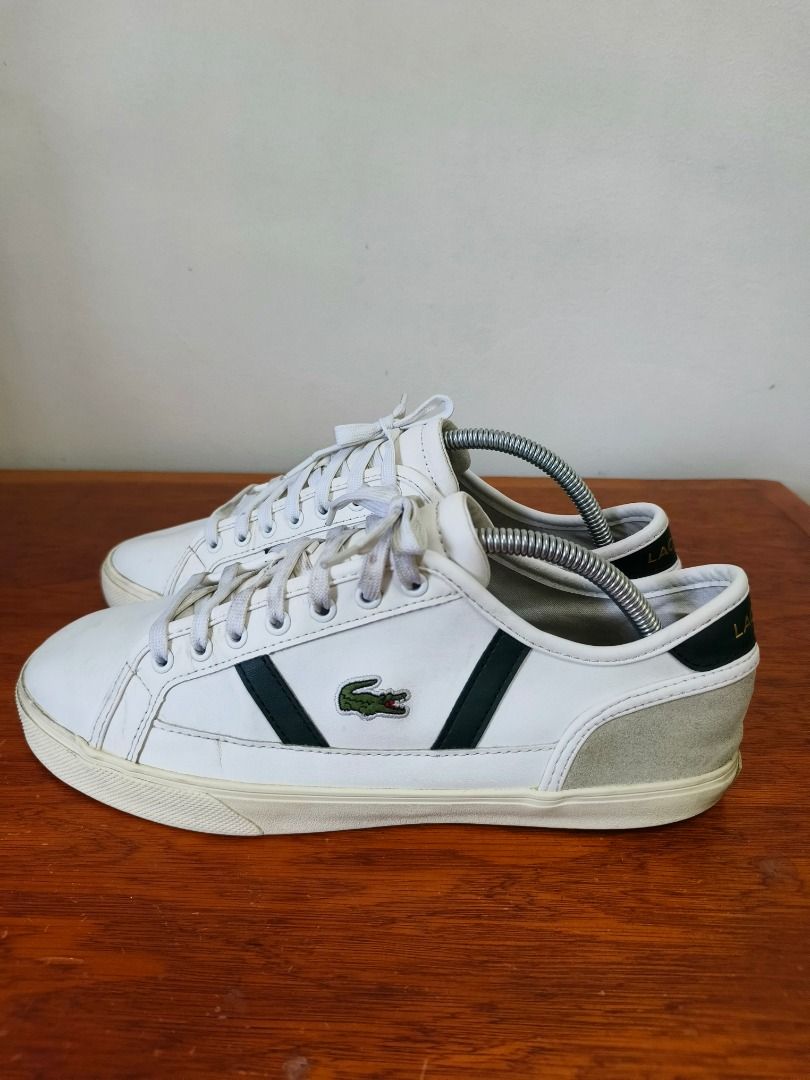 Lacoste Sideline Pro (Category: Sneakers) located in Zamboanga. Submitted by romantic_sole2026 (Listing ID 1460173941, Image 1). Description: - Lacoste Sideline Pro - Color: White and Green - Size: UK 8 / EUR 42 / US 9 - Very good condition .