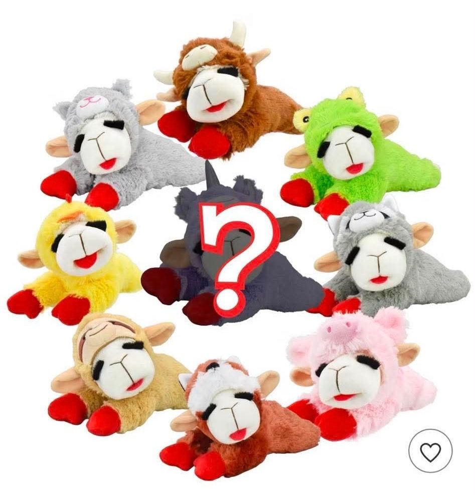 Lamb chop mystery box (sealed) (Category: Homes & Other Pet Accessories) located in Caloocan City. Submitted by lucathedoxie (Listing ID 1460180088, Image 2). Description: One of the most-loved dog toys in the USA PREORDER NOW ETA: November 10, 2026 (PH) Limited slots only Please note: This is a mystery box. Design will be randomly selected and cannot be guaranteed.