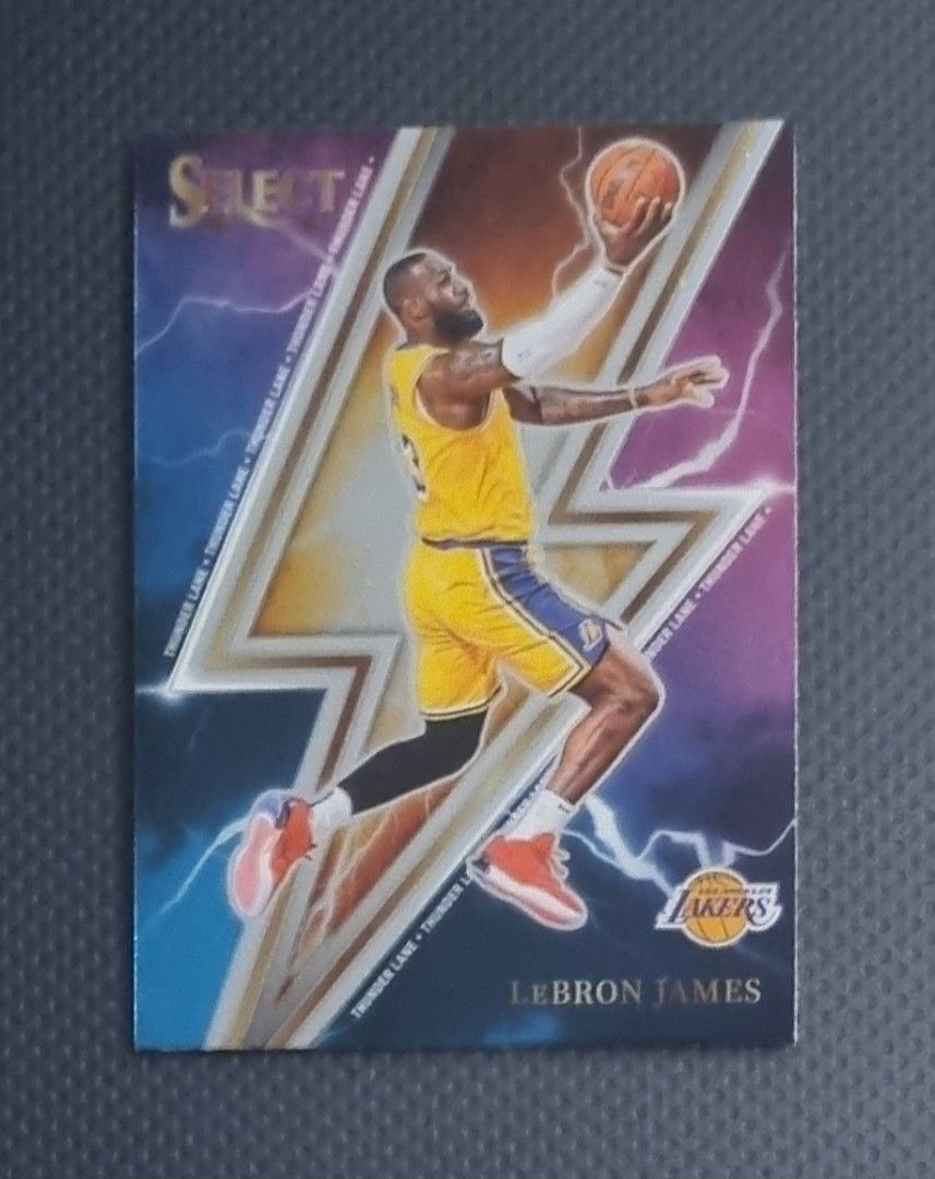 Lebron James Thunder Lane Card (Category: Raw Singles) located in Pasig City. Submitted by MaryandXaviersCorner (Listing ID 1460238492, Image 1). Description: Lebron James Thunder Lane Card Actual pictures of the item posted Will be shipped in a toploader and bubblewrap Please check my other NBA cards listings..
