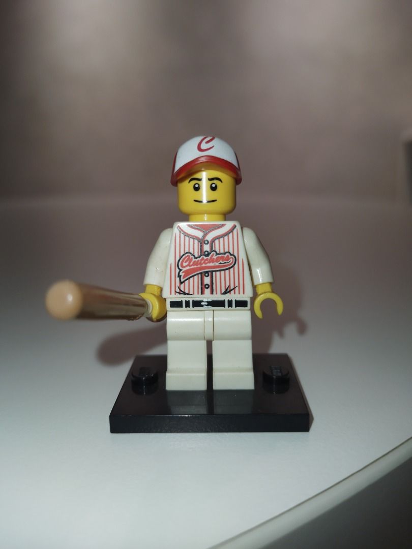 lego (authentic) baseball minifigure (Category: Lego & Building Sets) located in Makati City. Submitted by bestverseanofyou (Listing ID 1460110325, Image 2). Description: lego (authentic) baseball minifigure -What you see is what you get -Payment needs to be received first before shipping (GCash or Paymaya). COD payment option NOT accepted. -Buyer covers shipping cost. Can only ship with Grab or Lalamove (LBC and other couriers not available). Ca