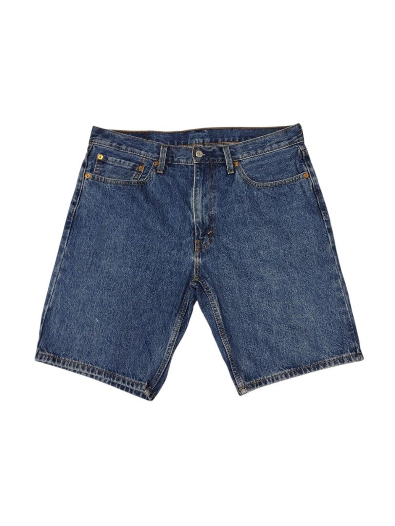 LEVI'S 405 DENIM SHORT (Category: Shorts) located in Bayombong. Submitted by Gentlemans_ClosEt (Listing ID 1460166621, Image 3). Description: LEVI'S 405 DENIM SHORT WAISTLINE: 36 LENGTH: 20 LEG OPENING: 10 EXCELLENT CONDITION NO ISSUE.