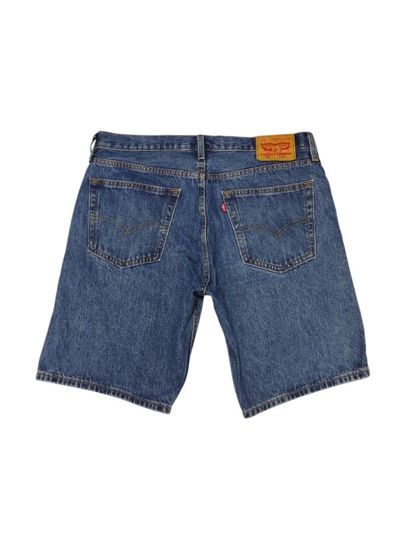 LEVI'S 405 DENIM SHORT (Category: Shorts) located in Bayombong. Submitted by Gentlemans_ClosEt (Listing ID 1460166621, Image 1). Description: LEVI'S 405 DENIM SHORT WAISTLINE: 36 LENGTH: 20 LEG OPENING: 10 EXCELLENT CONDITION NO ISSUE.