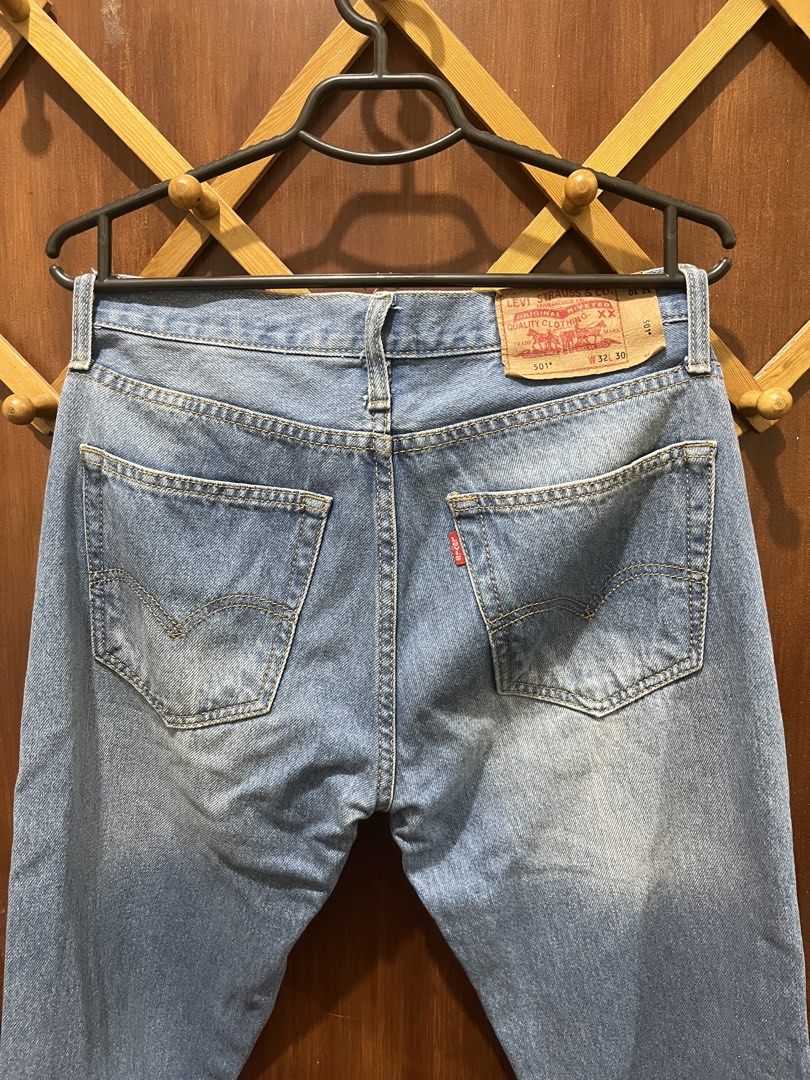 Levi’s 501 (Category: Jeans) located in Mandaluyong City. Submitted by TOMBSTUFF (Listing ID 1460248176, Image 2). Description: 32W x 30L on tag 31W x 38L actual (measured) 7in Hem (leg opening).