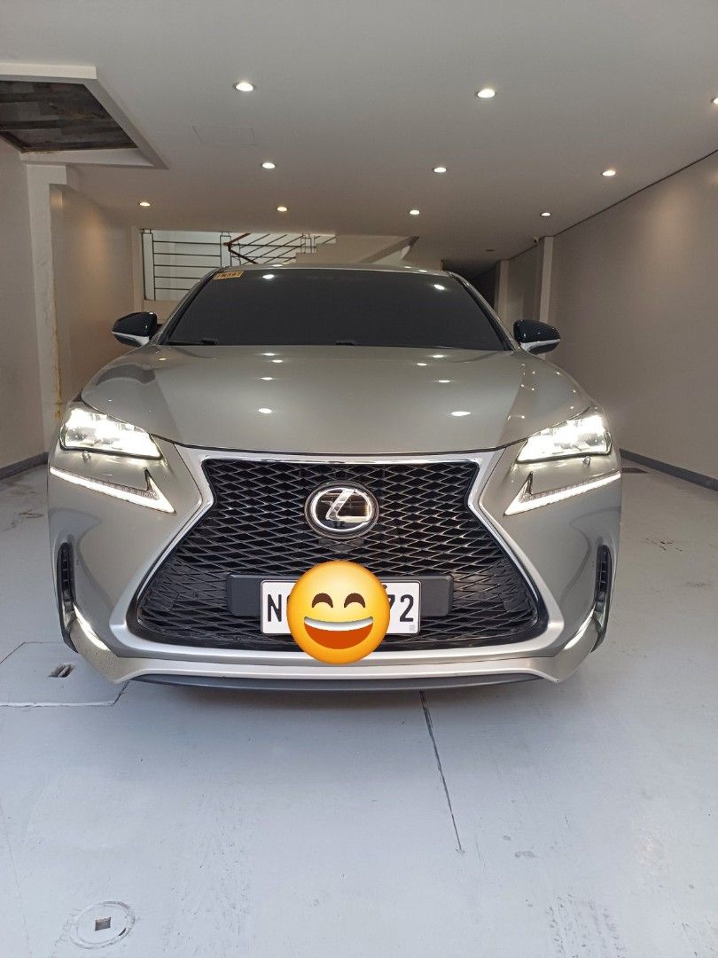 Lexus NX 200T FSPORT Auto (Category: Used Cars) located in Quezon City. Submitted by rrap11. (Listing ID 1460152396, Image 1). Description: 2017 Lexus NX200T F-Sport 75,833kmph only Automatic transmission Sonic Titanium Color Black leather interior Original paint All stock Closed deed of sale Complete papers No issue Quezon City P 1,00,000,000 php only Fixed Price Owner seller.