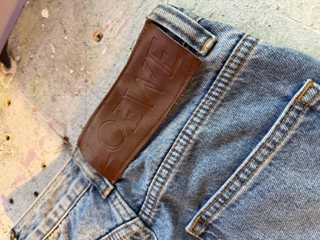 Loewe (Category: Jeans) located in Quezon City. Submitted by macleen17 (Listing ID 1460241293, Image 3). Description: Loewe Size 28W Excellent Condition Denim with rebbon design Made in italy.