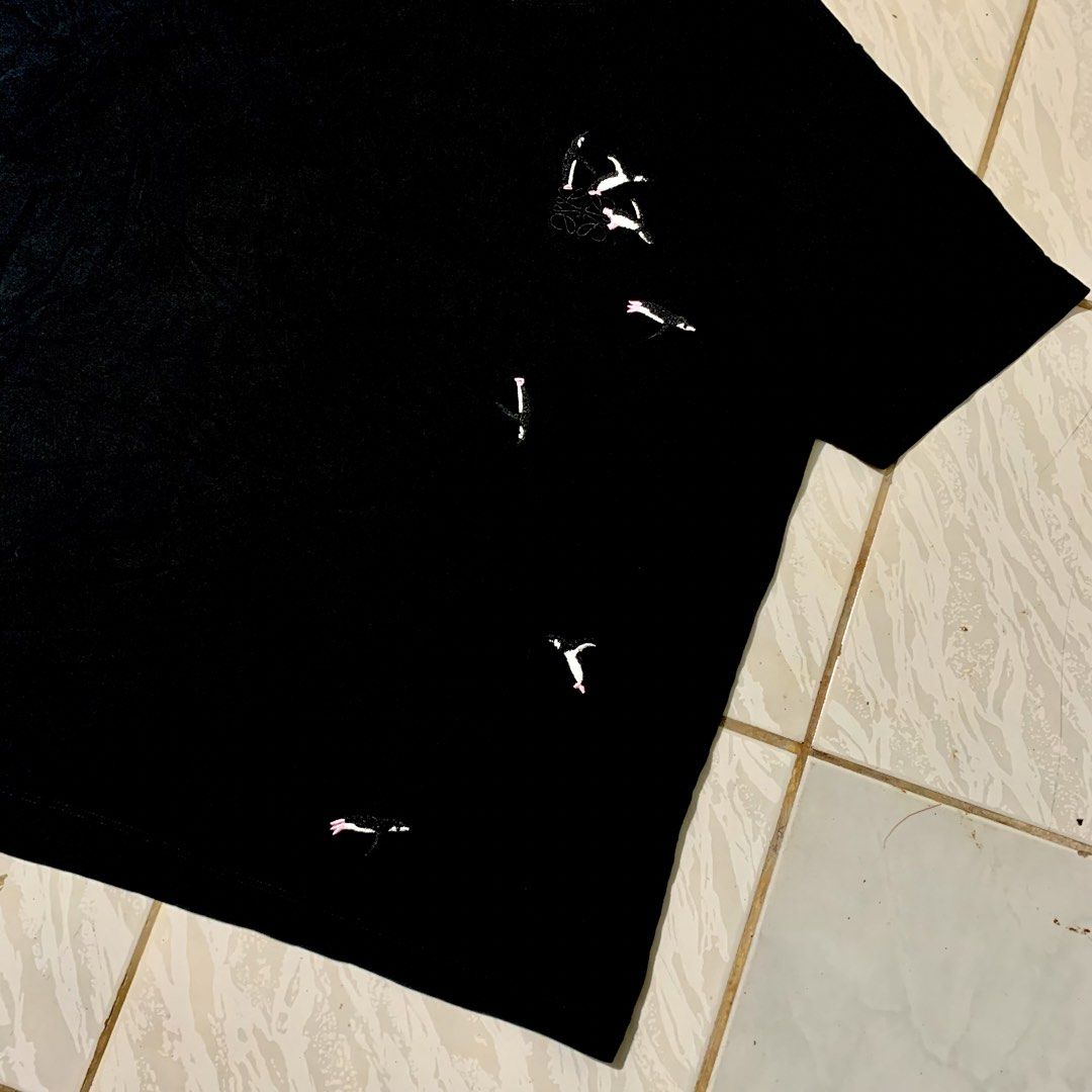Loewe Tee (Category: Tshirts & Polo Shirts ) located in Cebu City. Submitted by johnferrer96412 (Listing ID 1460173103, Image 2). Description: Loewe Tee Embroidered Logo Small fit Med Width 21 Length 26.5 Excellent condition Color rate 9.5/10 Dm📩.
