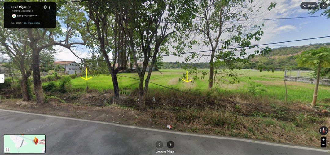 Lot for Sale! (Category: Lot) located in Quezon City. Submitted by jeanyvett18434 (Listing ID 1460169540, Image 2). Description: The property details are as follows: Lot Area: 3073 square meters Property Classification/Zoning: Residential / Commercial / Agricultural Asking Price: ₱8,800 per square meters Key Features: Clean title, accessible location, proximity to major roads, flood-free, suitable for development.