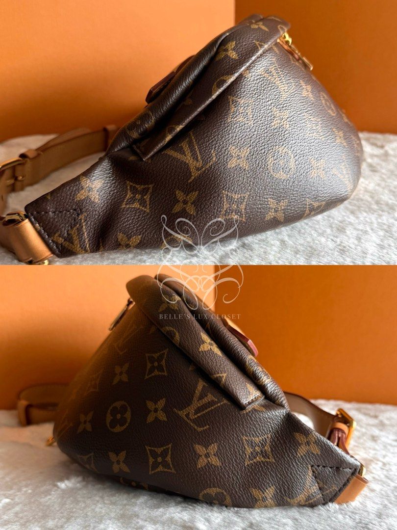 Louis Vuitton Bumbag in Monogram Canvas (Category: Luxury Bags & Wallets) located in Paranaque City. Submitted by belles_lux_closet (Listing ID 1460131723, Image 3). Description: AUTHENTIC BUMBAG IN MONOGRAM CANVAS (Discontinued and Hard to Find) ✅ 100% Guaranteed Authentic ✅ Excellent Condition, Rank A-AB+ ✅ Comes with provided dust bag and authenticity certificate! ✅ Legit seller ✅ Retails at~Php 130,000 in-stores, selling for only Php 78,800! 
