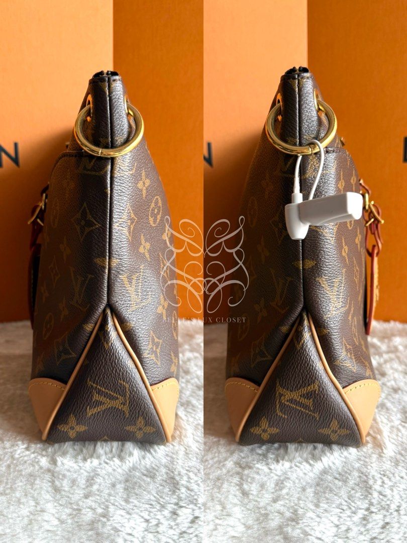 Louis Vuitton Odeon PM New Model in Monogram Canvas (Category: Luxury Bags & Wallets) located in Paranaque City. Submitted by belles_lux_closet (Listing ID 1460135855, Image 3). Description: AUTHENTIC ODEON PM NEW MODEL IN MONOGRAM CANVAS (Microchipped & Full Set) ✅ 100% Guaranteed Authentic ✅ Microchipped ✅ Excellent Condition, Rank A-SA ✅ Comes with luggage tag, long adjustable strap, dust bag, and box! ✅ Legit seller ✅ Retails at ~Php 150,000 