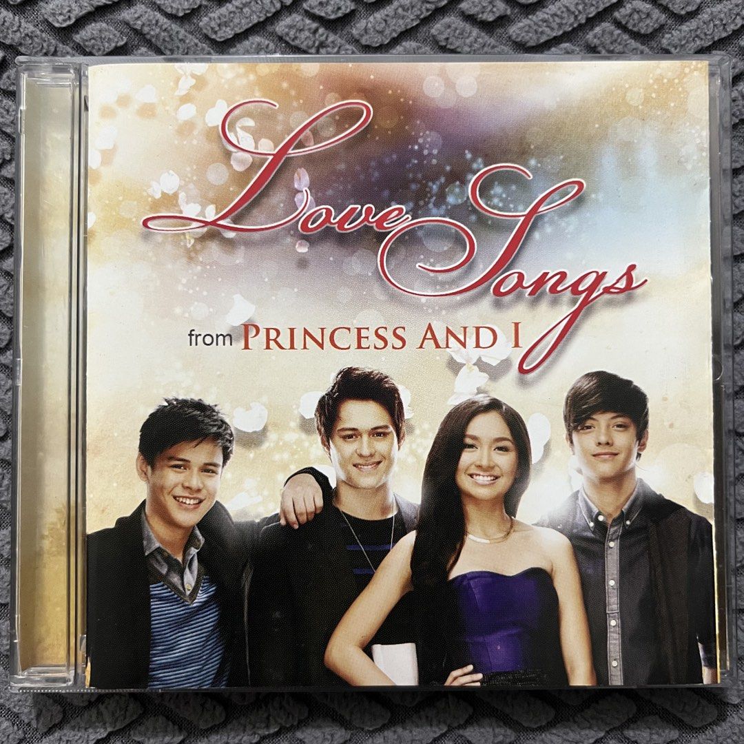 Love Songs from "Princess And I" (Category: CDs & DVDs) located in Caloocan City. Submitted by thelittlejewelcase (Listing ID 1460244146, Image 1). Description: featuring Daniel Padilla Kathryn Bernardo Enrique Gil Khalil Ramos Angeline Quinto and Christian Bautista.
