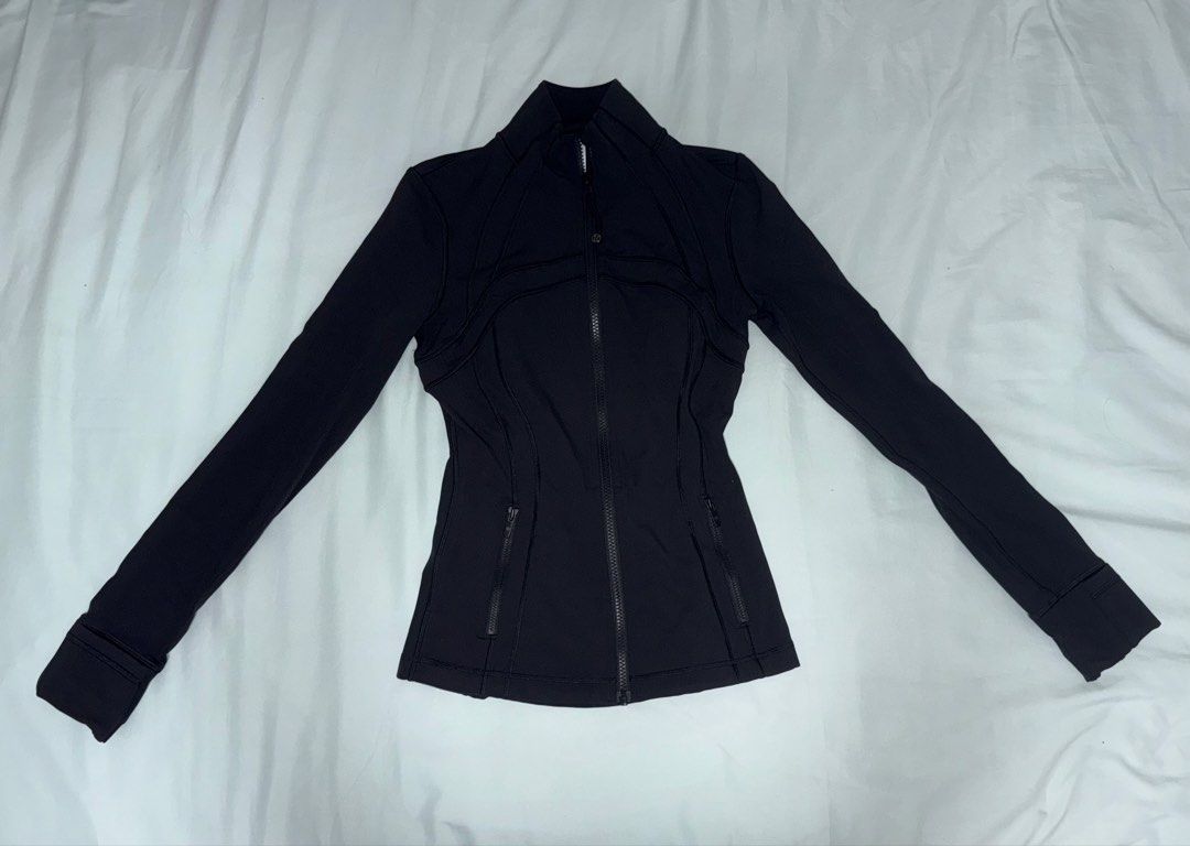 Lululemon Black Define Jacket Nulu (Category: Activewear) located in Paranaque City. Submitted by thenacloset (Listing ID 1460147186, Image 2). Description: - Brand new and never worn - Made with soft Nulu fabric - Features convenient thumbholes - Ideal for workouts and everyday wear DM for questions.