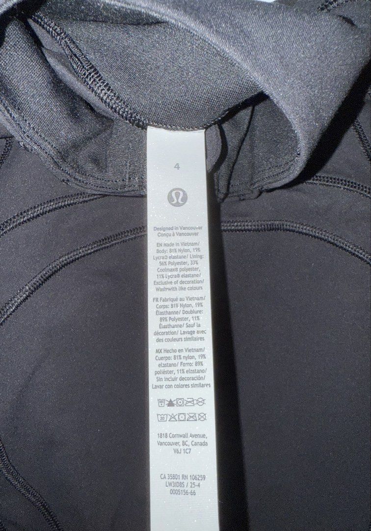 Lululemon Black Define Jacket Nulu (Category: Activewear) located in Paranaque City. Submitted by thenacloset (Listing ID 1460147186, Image 3). Description: - Brand new and never worn - Made with soft Nulu fabric - Features convenient thumbholes - Ideal for workouts and everyday wear DM for questions.