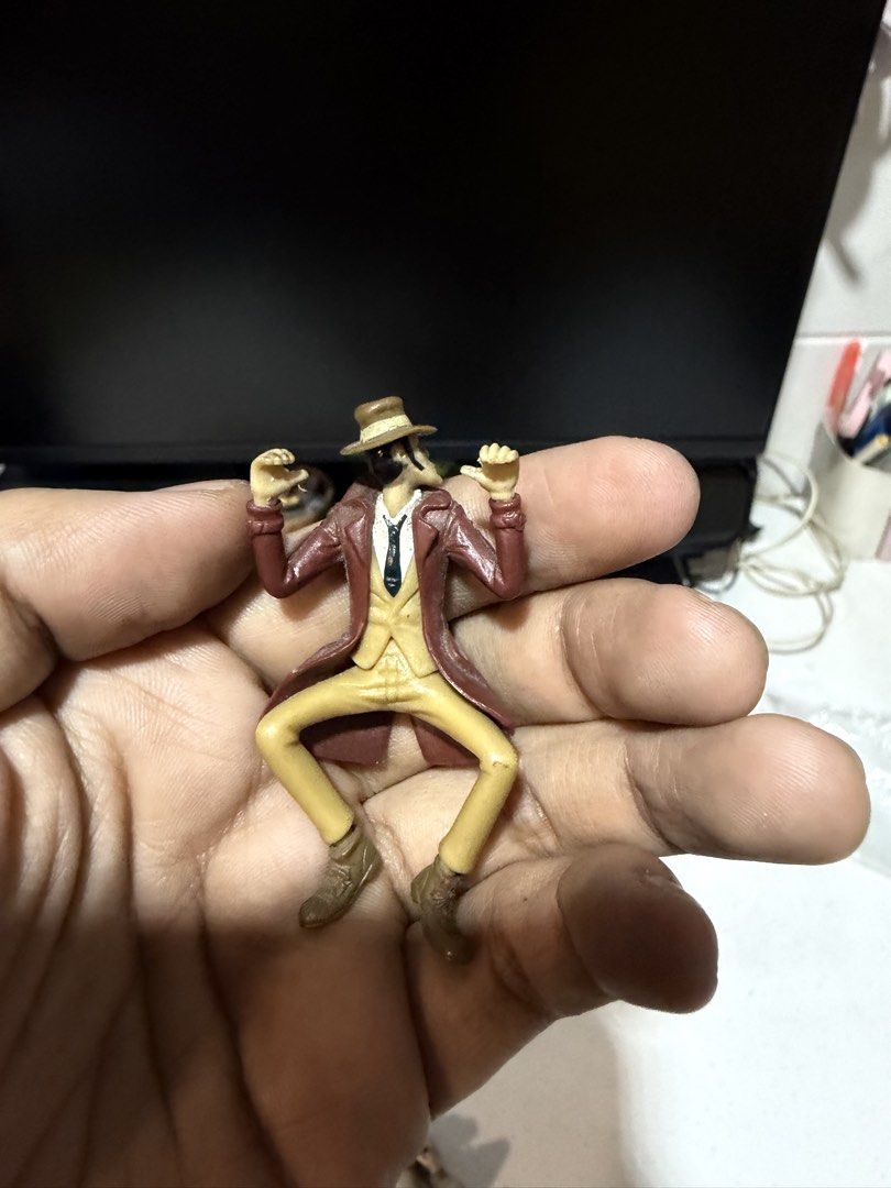 Lupin the Third Mini Figures (Hippers) Set (Category: Figurines & Statues) located in Malabon City. Submitted by antolen (Listing ID 1460138152, Image 3). Description: - Set of 5 Lupin the Third mini figures - Includes Lupin, Jigen, Goemon, Fujiko, and Zenigata -Hippers yung iba -linisin lang (No paint chips).