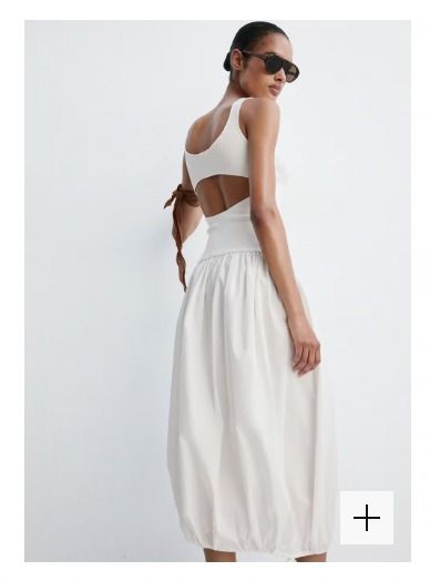 M4NGO WHITE DRESS BRANDED (Category: Dresses) located in Taguig. Submitted by jdrysssss (Listing ID 1460150358, Image 3). Description: - White sleeveless maxi dress - Flowy, gathered skirt - Versatile: great for casual outings or dressing up - Comfortable and chic - Ideal for summer days USED ONCE! BOUGHT THIS FOR 3K+.