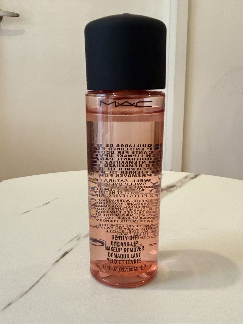 MAC Gently Off Eye and Lip Makeup Remover (Category: Face Care) located in Quezon City. Submitted by quirksandcurls (Listing ID 1460303380, Image 1). Description: .