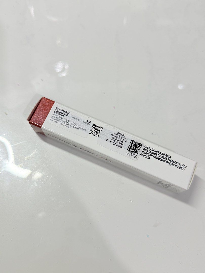 mac lipglass cushion lipgloss lipstick (Category: Makeup) located in San Fernando. Submitted by shibiwoll (Listing ID 1460254298, Image 2). Description: - shade: signature vanilla.