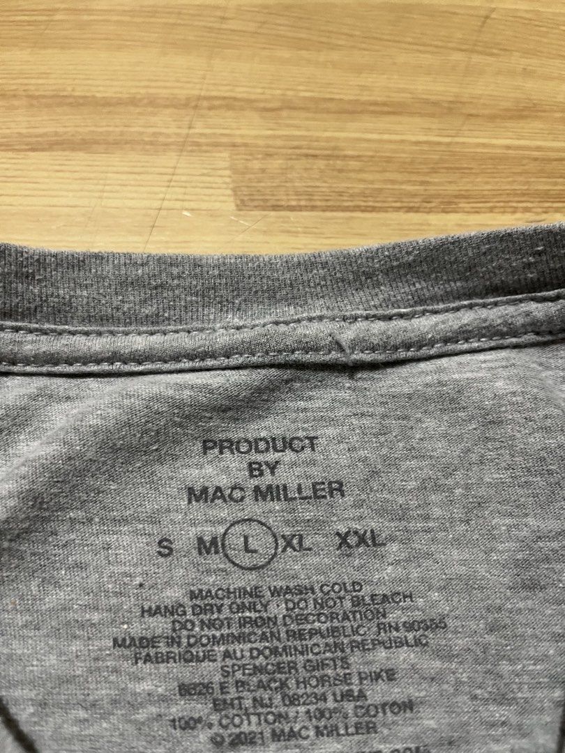 Mac Miller Swimming Album Tee (Category: Tshirts & Polo Shirts ) located in Mabalacat. Submitted by brkebys00 (Listing ID 1460289744, Image 3). Description: Width: 21 Length: 28 Very good condition Hairlines.