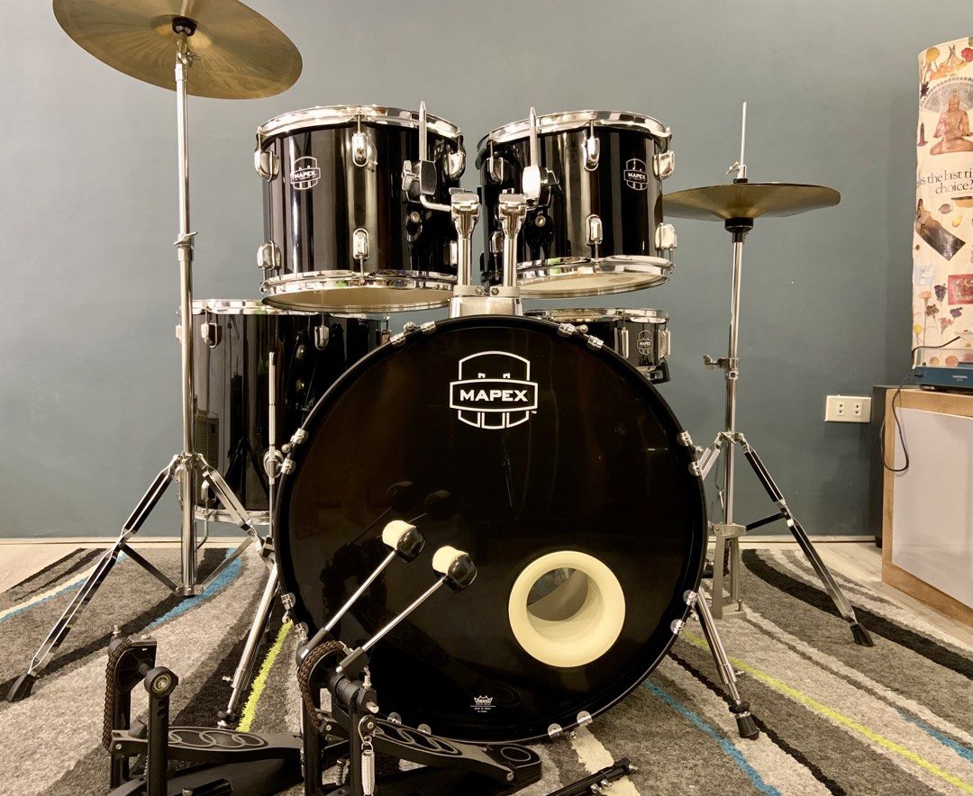 Mapex Prodigy Complete Drum Kit (Category: Musical Instruments) located in Caloocan City. Submitted by mediokerr (Listing ID 1460187362, Image 1). Description: Please visit, follow and like Echo Chamber FB page for details, photos and more music-related gears on sale. No issue. Lots of freebies. Very presentable. Flawlessly working. See photos or test unit in my place to appreciate. SJDM, Bulacan area Dm for more details. Shipping at buyer’s risk