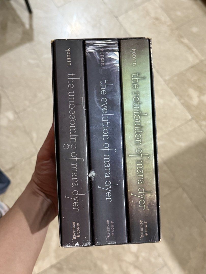 Preloved books:Mara dyer trilogy (Category: Storybooks) located in Quezon City. Submitted by wrickermagic (Listing ID 1460216483, Image 2). Description: Mara dyer trilogy Its still in good condition. .