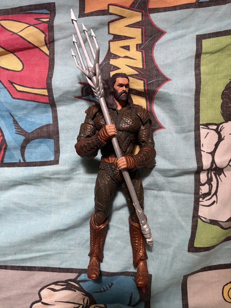 McFarlane DC Multiverse Figures (Category: Figurines & Statues) located in San Mateo. Submitted by fanboyfinds (Listing ID 1460144150, Image 3). Description: Displayed only, good condition and no issues unless stated Thomas Wayne Unmasked Batman (with two guns) - 800 ZSJL Aquaman - 1200 ZSJL Cyborg - 1300 ZSJL Black Suit Superman (nose chip) - 1100 ZSJL Darkseid (right arm detaches, got it that way, common issue) - 1300 The Batman 2022 Batman - 8