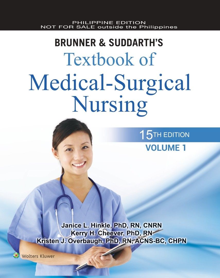 Medical surgical book 15th edition (Category: Textbooks) located in Manila. Submitted by mariellesa14935 (Listing ID 1460116284, Image 1). Description: - no highlights and writings - not abused - Best for reviewing and deep concepts.