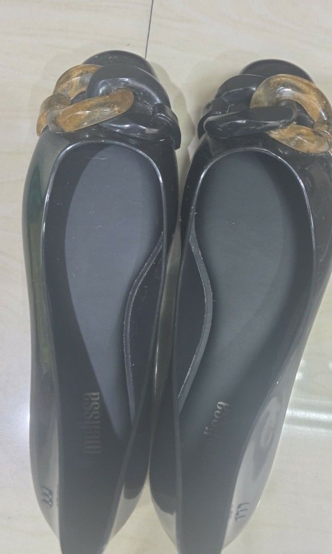 Melissa (Category: Flats & Sandals) located in Dasmarinas. Submitted by onamepao_2025 (Listing ID 1460153219, Image 3). Description: Melissa jelly size 6 black color.