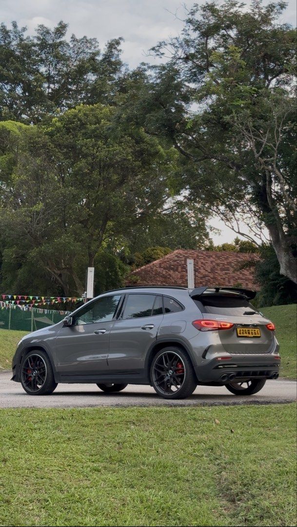 Mercedes-Benz AMG GLA-Class GLA45 S AMG 4MATIC+ Plus (A) (Category: Used Cars) located in Singapore. Submitted by plshelpmedeclutterrz (Listing ID 1456483068, Image 2). Description: Full MBM wheelpower maintained throughout. Service records to prove. Major servicing just done. New custom forged rims with CSC7. Well maintained. Non-tracked. Priced to sell. Price able to negotiate. NO CONSIGNMENT AGENT!!!.