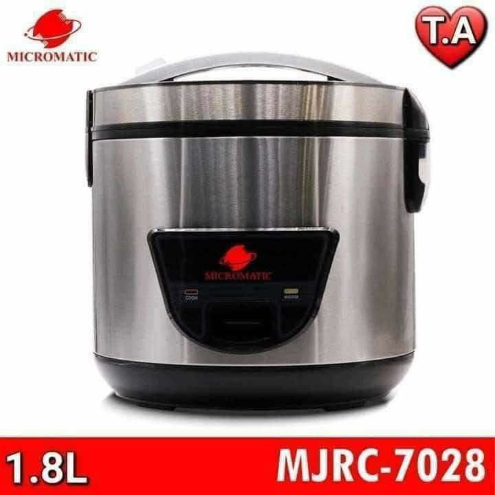Micromatic rice cooker (Category: Cookers) located in Manila. Submitted by ncledlcrz (Listing ID 1460248342, Image 1). Description: Micromatic rice cooker with steamer 15L 1999php 18L 2499php.