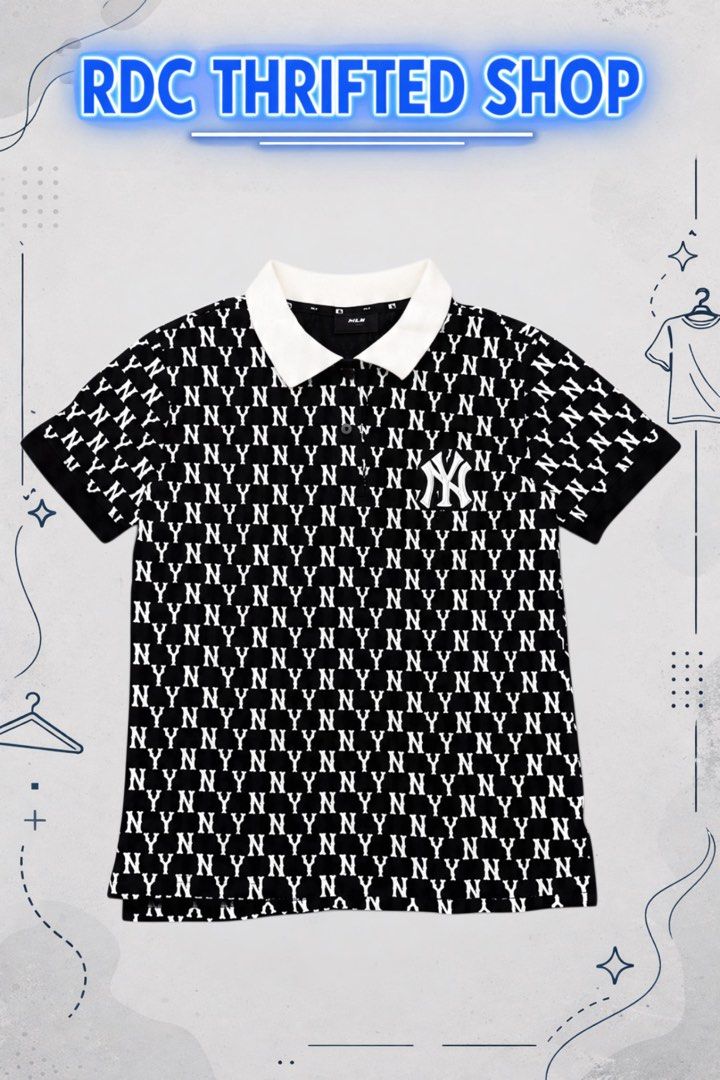 MLB AOP POLO SHIRT (Category: Tshirts & Polo Shirts ) located in Las Pinas. Submitted by rdcthriftedshop (Listing ID 1460123433, Image 1). Description: 📦 MLB AOP Size Medium on tag Width: 19 Length: 25 Color rate: 10/10 Condition: GOOD AS NEW CONDITION No Issue.