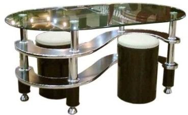 Modern Oval Glass-top Center Table With Two Matching Cylindrical Stools (Category: Office Furniture & Fixtures) located in Manila. Submitted by namirkahal (Listing ID 1460152690, Image 1). Description: Our business helps companies design productive environments through: - Modular Workstations & Office Cubicles -Ergonomic Office Chairs (Task chair,Executive chairs) -Conference&Executive tables -Customized Office Storage & Filing Cabinets We offer 