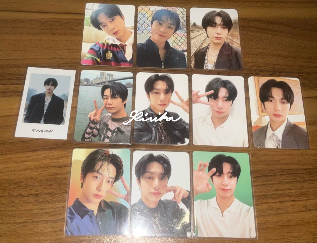 monsta x photocards (Category: K-Wave Merchandise) located in Taguig. Submitted by meve.gallery (Listing ID 1460184095, Image 2). Description: ₱30 ea | 4pcs for ₱100 + pf + lsf take all (free sf) - ₱1,000 + pf * can send more pics/vids upon request 📍Taguig, NCR 💵 Gcash, Maribank, Gotyme, and Maya 🚚 Direct JNT.