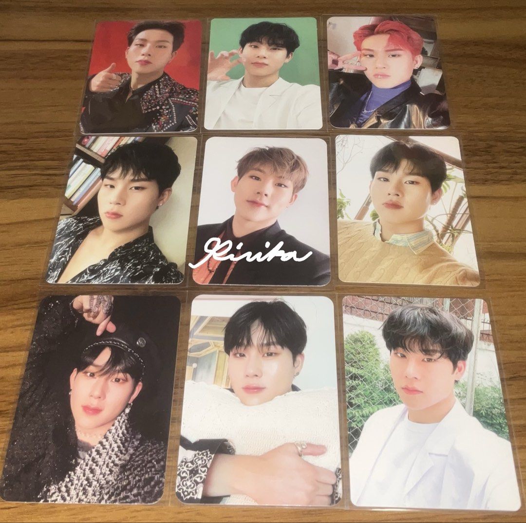 monsta x photocards (Category: K-Wave Merchandise) located in Taguig. Submitted by meve.gallery (Listing ID 1460184095, Image 3). Description: ₱30 ea | 4pcs for ₱100 + pf + lsf take all (free sf) - ₱1,000 + pf * can send more pics/vids upon request 📍Taguig, NCR 💵 Gcash, Maribank, Gotyme, and Maya 🚚 Direct JNT.
