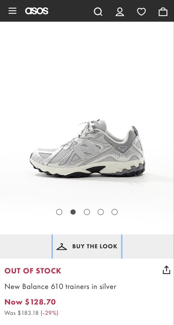 NB 610 silver grey (Category: Sneakers) located in Manila. Submitted by supermeeeean (Listing ID 1460166548, Image 2). Description: Bnew NB 610 Silver Grey Size 9.5 Complete with box Manila location 6k srp 3500 nalang rush!.