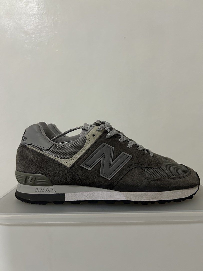 New Balance 576 - Made in England (Category: Sneakers) located in Malabon City. Submitted by renztorvic (Listing ID 1460176537, Image 3). Description: Condition Good as New No issues No box Extra Lace Negotiable.