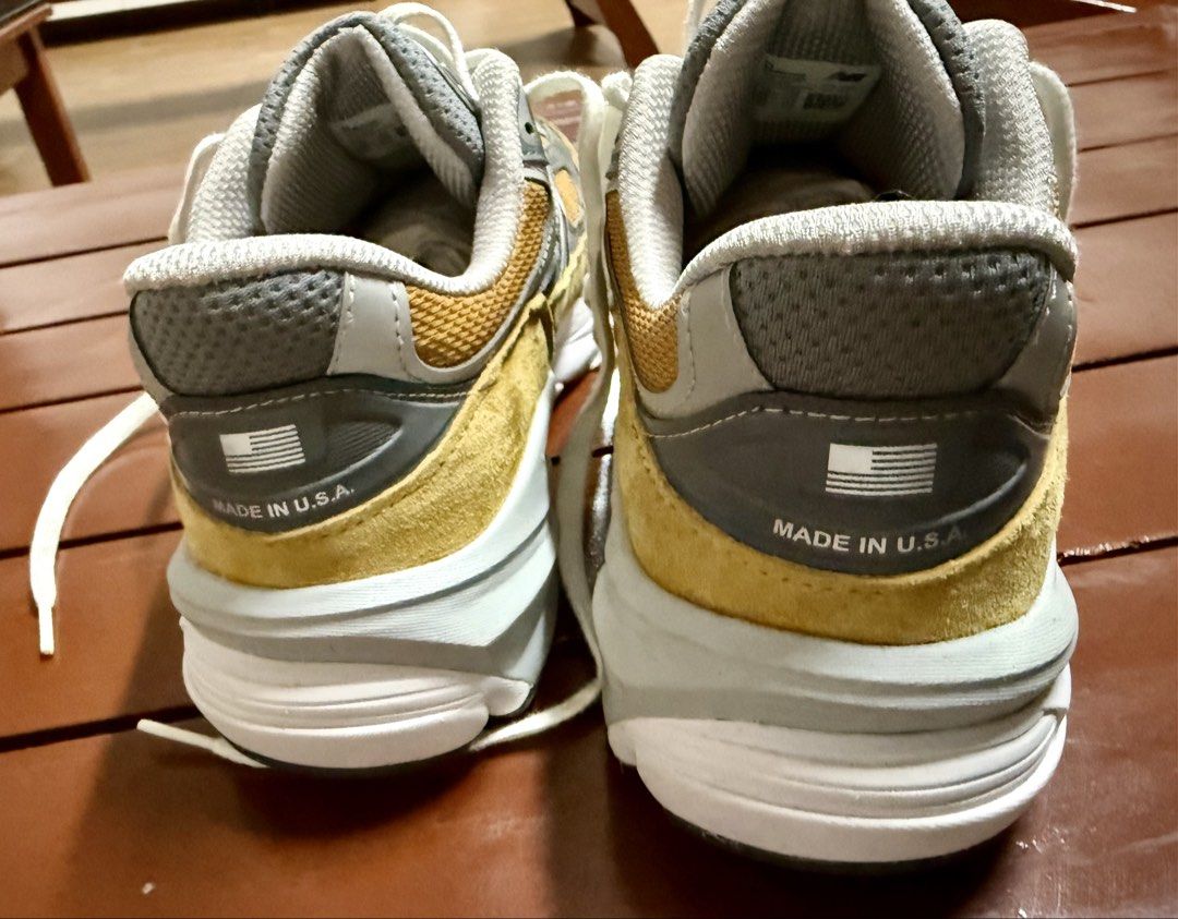 New Balance 990 V6 (Category: Sneakers) located in Quezon City. Submitted by jaysondq (Listing ID 1460142652, Image 3). Description: Condition: 9/10 Rarely Used Size: 10 US Reason For Selling: Decluttering Colorway: Wheat Price: 7k NEGOTIABLE) .