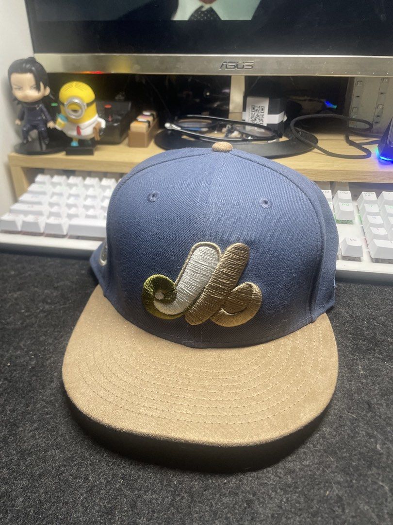 New Era 59FIFTY Cooperstown Collection Cap (Category: Caps & Hats) located in Manila. Submitted by rojanorial01659 (Listing ID 1460174162, Image 1). Description: - Brand: New Era - Style: 59FIFTY Fitted Cap - Color: Blue and Tan - Size: 7 1/2 - Special Features: Cooperstown Collection logo, Suede brim - Condition: Brand new with original tag attached - Perfect for: Baseball fans and collectors.