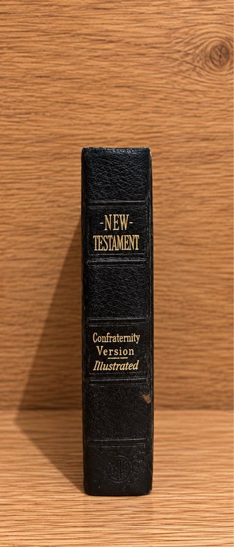New Testament Confraternity Version Illustrated Catholic Bible (Category: Religion Books) located in Rodriguez. Submitted by KuyaEl09 (Listing ID 1460207414, Image 2). Description: 11. The New Testament of Our Lord and Savior Jesus Christ A Revision of the Challoner-Rheims Version Edited by Catholic Scholars Under the Patronage of the Episcopal Committee of the Confraternity of Christian Doctrine 1965, Catholic Book Publishing Company Vintage-Gen