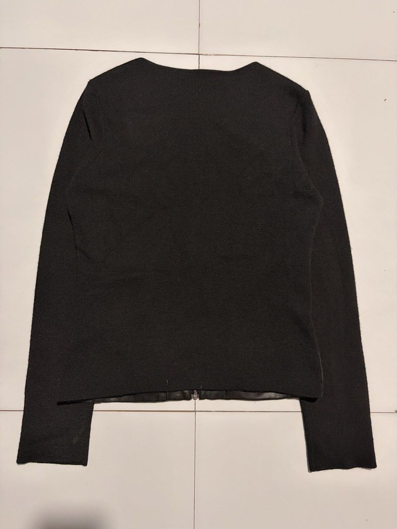 NEXT Faux Leather Longsleeve (Category: Longsleeves) located in Santa Rosa. Submitted by vicchamp (Listing ID 1460184851, Image 2). Description: .