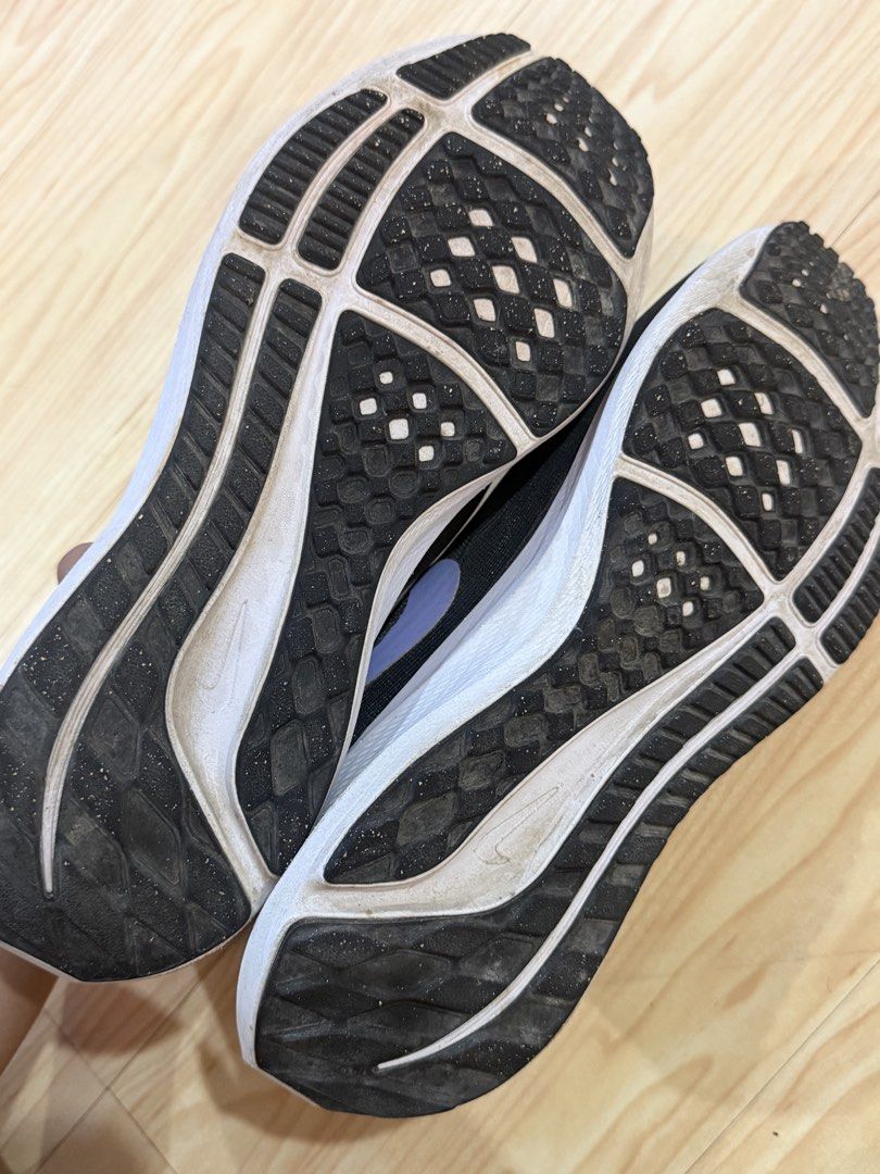 Nike Air Zoom Pegasus 39 (Category: Sneakers) located in Iligan City. Submitted by my.preloved29 (Listing ID 1460271657, Image 3). Description: Got this for 7,900+ | Used less than 5 times Nike Air Zoom Pegasus 39 🖤💜💛 ✨ Authentic Nike ✨ Style Code: DH4072-002 ✨ Black colorway with purple & yellow accents ✨ Lightweight and comfortable for everyday wear, walking, running, or casual fits ✨ Cushioned sole with Nike Air Zoom technology 📌 Bought fo