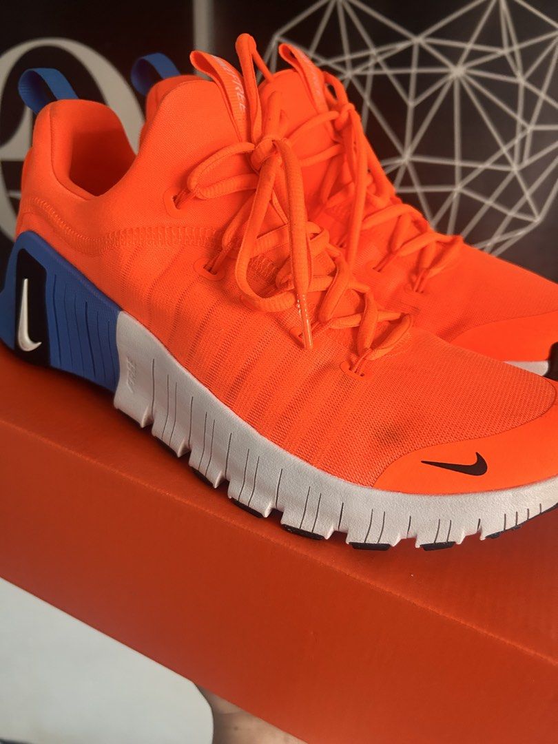 Nike Free Metcon 6 workout shoes (Category: Activewear) located in Pasig City. Submitted by trina1027 (Listing ID 1460146780, Image 2). Description: FOR SALE! 2nd hand Nike Free Metcon 6 - size 9 men's 9.5/10 condition Used twice (for coaching only) Selling Price: 2,750 SRP: 6,895 Mop: gcash/bdo/bpi Shipping: Lalamove or LBC.