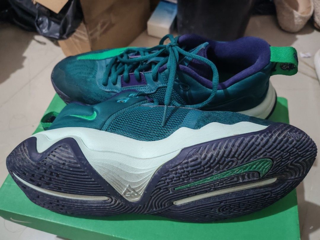 Nike Giannis Immortality 3 "Geode Teal" (Category: Casual Shoes) located in Taguig. Submitted by gclutter22 (Listing ID 1460264705, Image 3). Description: Nike Giannis Immortality 3 "Geode Teal" (Size 9.5 US) – Lightly Used with Box Selling my lightly used pair of Nike Giannis Immortality 3 basketball shoes in the striking Geode Teal / Purple Ink / Stadium Green colorway. This pair has only been used a handful of times, strictly indoors, and is s