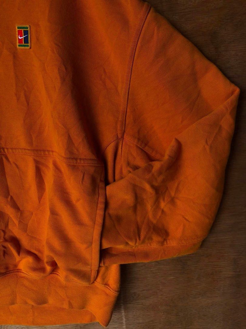 NIKE ORANGE COURT HERITAGE (Category: Coats, Jackets and Outerwear) located in Bacolod City. Submitted by truk_thrift (Listing ID 1460266486, Image 3). Description: WTS CHECK EACH PHOTO FOR DETAILS AUTHENTIC EXCELLENT DIMENSION:📥 SURE BUYER DM ME.