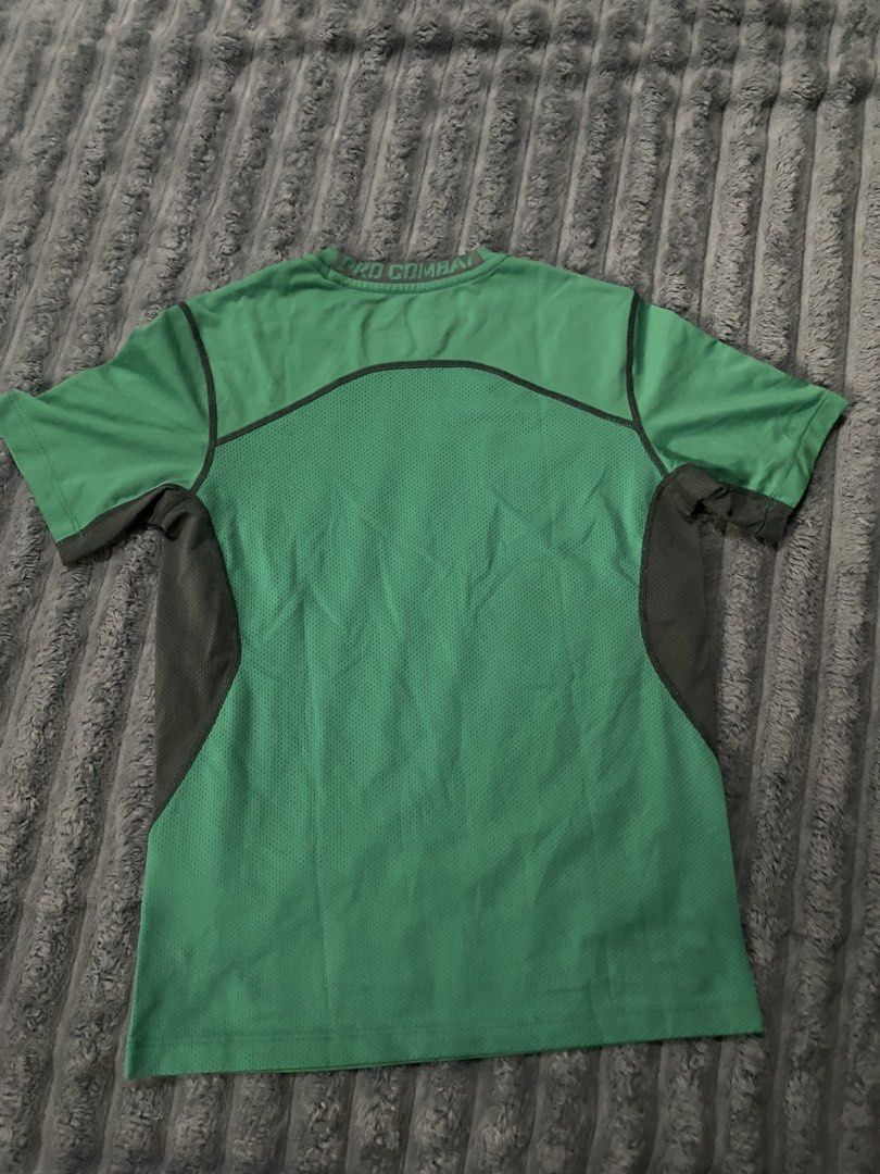 NIKE- Pro Combat (Fitted / Dri-FIT series) (Category: Looking For) located in Paranaque City. Submitted by hershop.sbt (Listing ID 1460228954, Image 3). Description: Brand: Nike Pro Combat Line: Dri-FIT / Fitted Performance Series Style: Youth Short-Sleeve Athletic Training Shirt Size: Youth Medium (M) Colorway: Kelly Green / Charcoal Grey Material: 100% Moisture-Wicking Dri-FIT Polyester Key Features: Breathable mesh back and side ventilation pa
