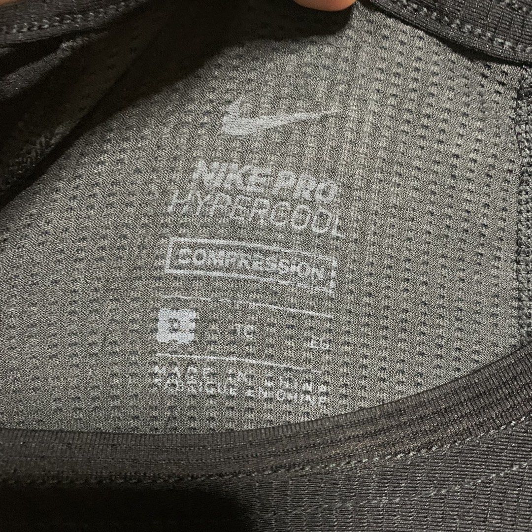 Nike Pro Hypercool Compression T-shirt XL (Category: Activewear) located in Manila. Submitted by emplysthrift. (Listing ID 1460254836, Image 3). Description: Width "18 Length "28 Excellent Condition Colorrate: 9.8/10 Flaws: needwash Unli vouch/vc for safe transactions 📲 Location: Laspinas City, Metro Manila, Brngy Talon Uno. 📍 DM IF INTERESTED📥 - Nike Pro Hypercool Compression T-shirt - Size: XL - Color: Black - Ideal for workouts and everyday