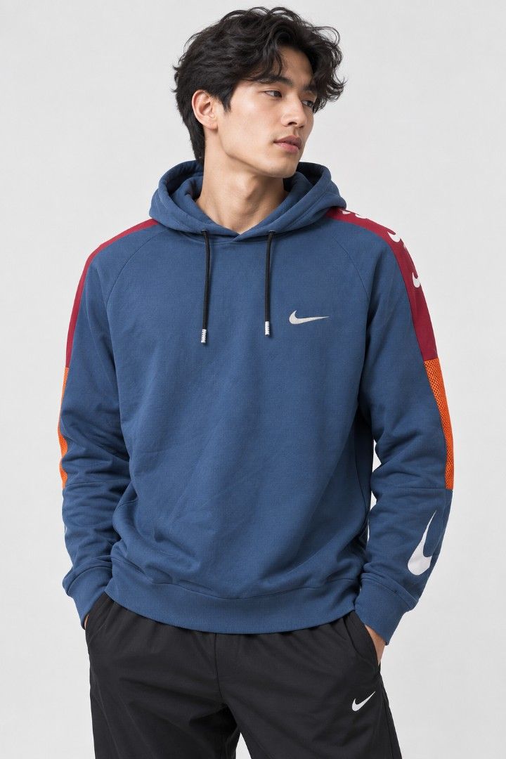 Nike Pullover Hoodie for Men - 3XL (Category: Coats, Jackets and Outerwear) located in Quezon City. Submitted by activefitforless (Listing ID 1460195892, Image 1). Description: All items are preloved / thrifted and may show normal signs of previous use. Any noticeable flaws will be disclosed whenever possible. Please check the actual item photos and measurements before purchasing. AI-generated model images are used for styling and fit reference o