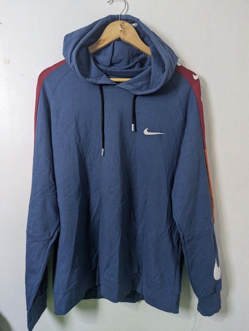 Nike Pullover Hoodie for Men - 3XL (Category: Coats, Jackets and Outerwear) located in Quezon City. Submitted by activefitforless (Listing ID 1460195892, Image 2). Description: All items are preloved / thrifted and may show normal signs of previous use. Any noticeable flaws will be disclosed whenever possible. Please check the actual item photos and measurements before purchasing. AI-generated model images are used for styling and fit reference o