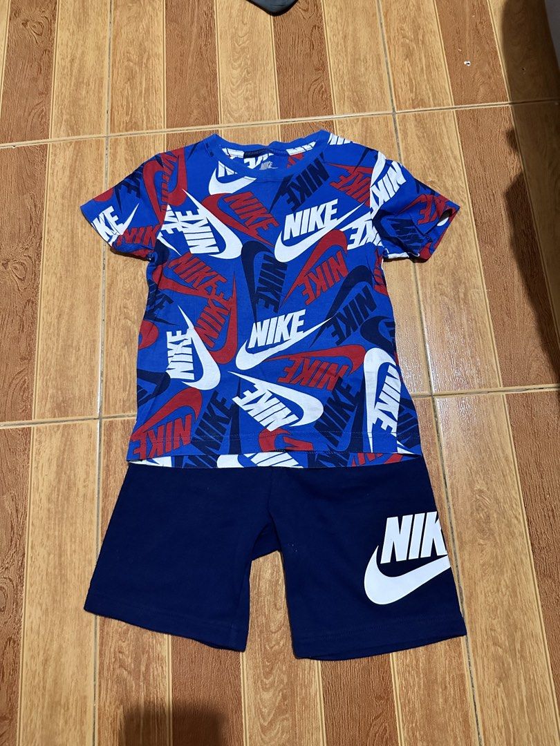 NIKE SET FOR KIDS (Category: Babies & Kids Fashion) located in Manila. Submitted by fourleafclover04 (Listing ID 1460201940, Image 1). Description: NIKE SET TSHIRT AND SHORT LIKE NEW 5 to 6y.
