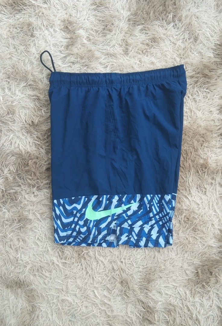 NIKE short (Category: Activewear) located in Iriga City. Submitted by flips_thrifting903 (Listing ID 1460118005, Image 3). Description: Brand: Nike(Draw String) Color: Blue,light blue,neon green waistline:32 to 33 length:18 Fabric:(Made in Vietnam)100 Polyester 2 pockets Complete tag Garterized/Stretchable XL on tag Open for meetups and shipping via J&T, Flash,JRS,LBC Iriga city Nabua Baao Pili Naga City Magarao Calabanga Tinambac Mop: cash or gc