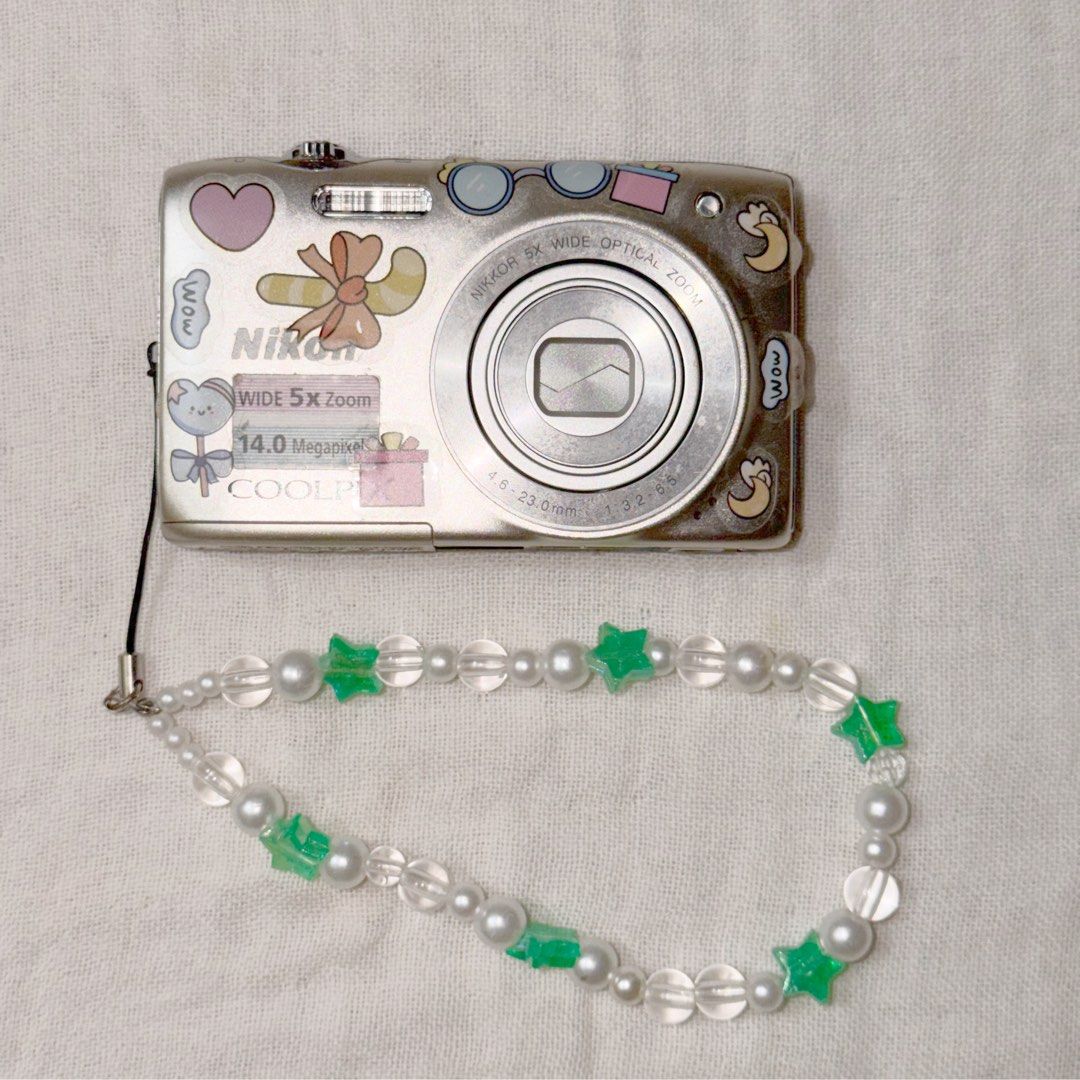 Nikon Coolpix s3100 - can nego! (Category: Cameras) located in Manila. Submitted by httpkyonie (Listing ID 1460247728, Image 1). Description: PRE OWNED nikon coolpix s3100 still up for grabs and can do nego! :) offer your price as the owner of the cam, this is vv good in shooting outdoors! esp at night and with good flashbacks <3 body cosmetics - 9/10 functioning really great as lightly used no lens dust comes with unit, charger, sd card my batte