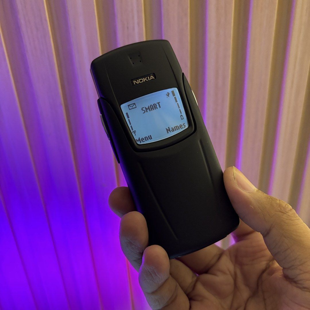 Nokia 8910 Openline and Working | SlickSmith Technology (Category: Early Generation Mobile Phones) located in Lipa City. Submitted by slicksmithtechnology (Listing ID 1460127472, Image 3). Description: Working and openline, the phone comes with new battery, charger, and sim card adapter.